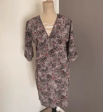 La petite française robe imprimer Fleurie femme taille 36