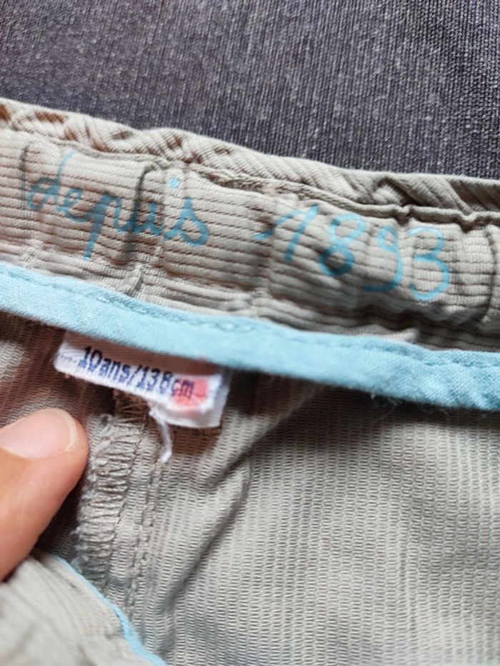 Pantalon droit type chino 10 ans - photo numéro 4