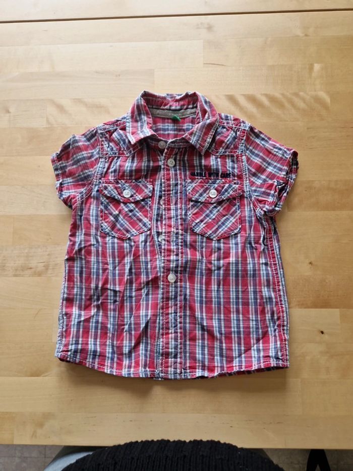 Chemise manches courtes