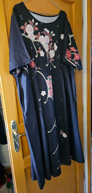 Robe longue grande taille 