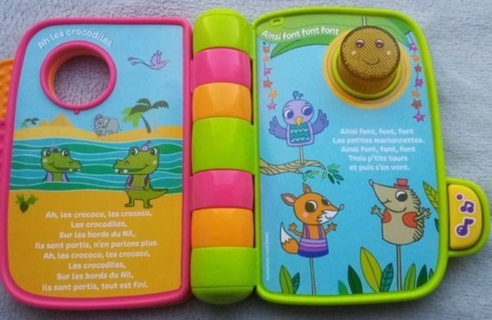 Livre comptines Vtech - photo numéro 2