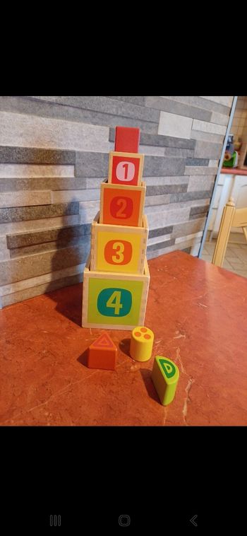 Cubes gigogne en bois Iwood