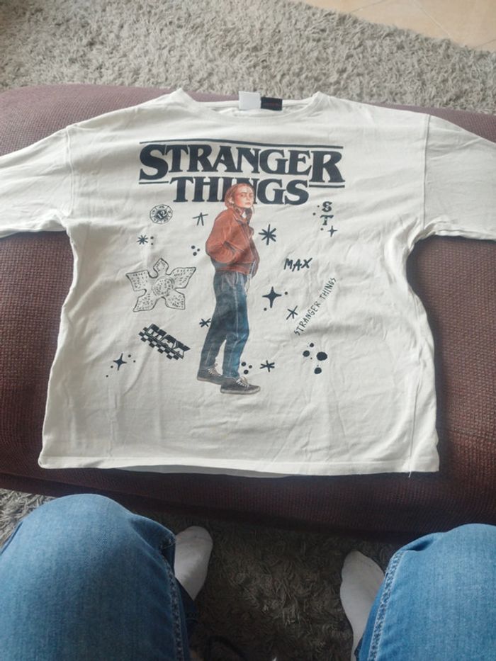 T-shirt manches longues ado fille stranger things "Maxine"