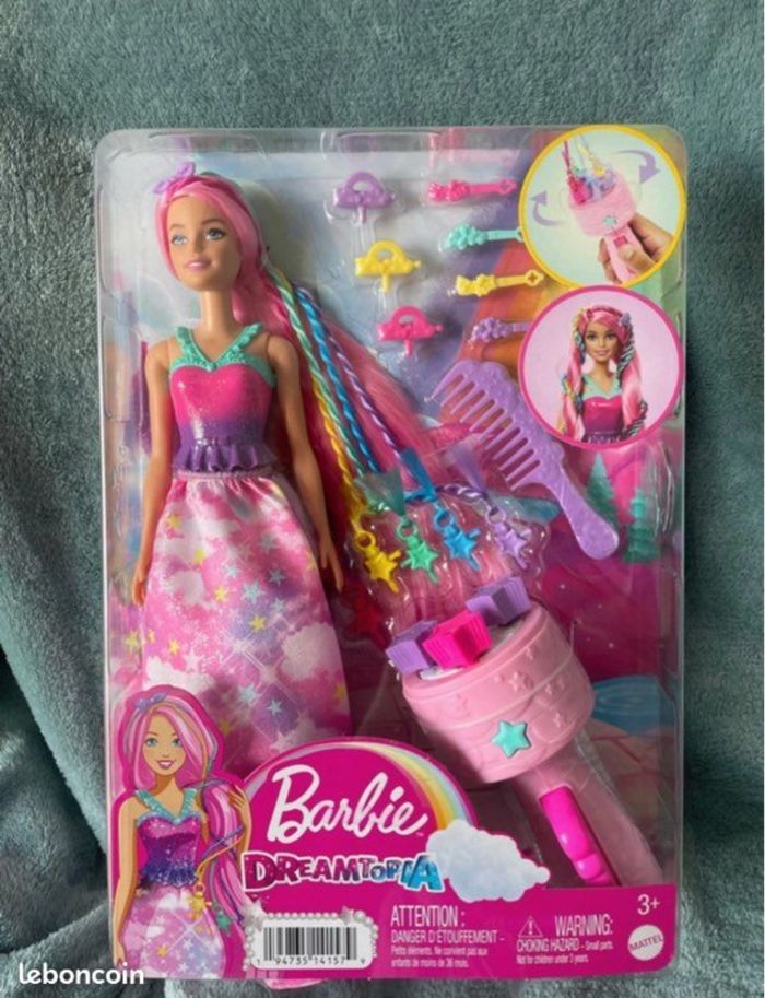 Barbie dreamtopia tresses magiques