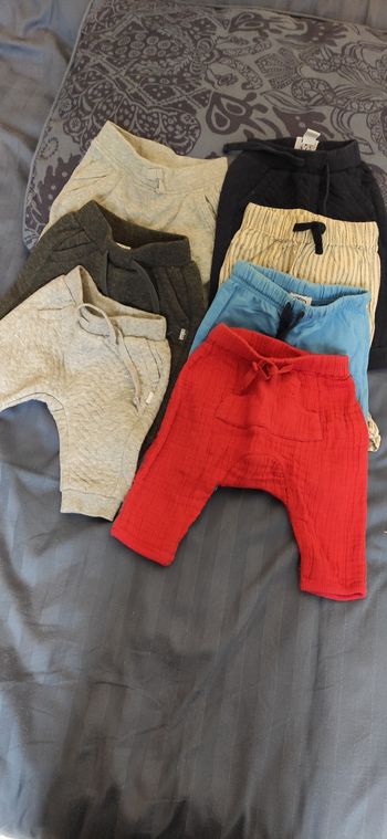 Lot de 7 Pantalons joggings 3 mois
