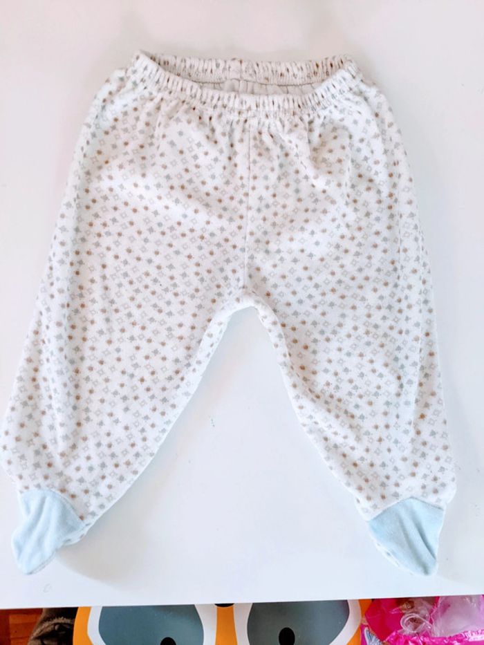 Pyjama 2 pièces velours mixte 9-12 mois 74 cm neuf - photo numéro 3