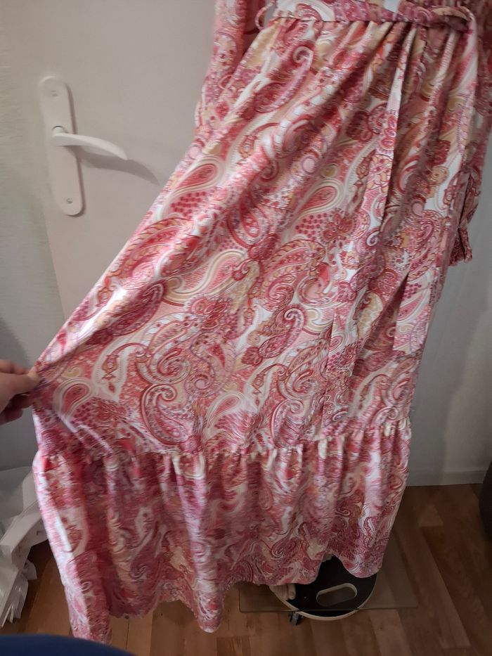 Robe longue boheme taille 36 en très bon état - photo numéro 4