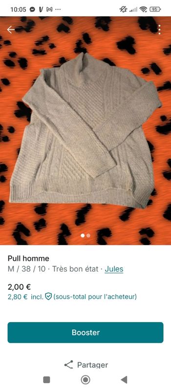 Pulls homme