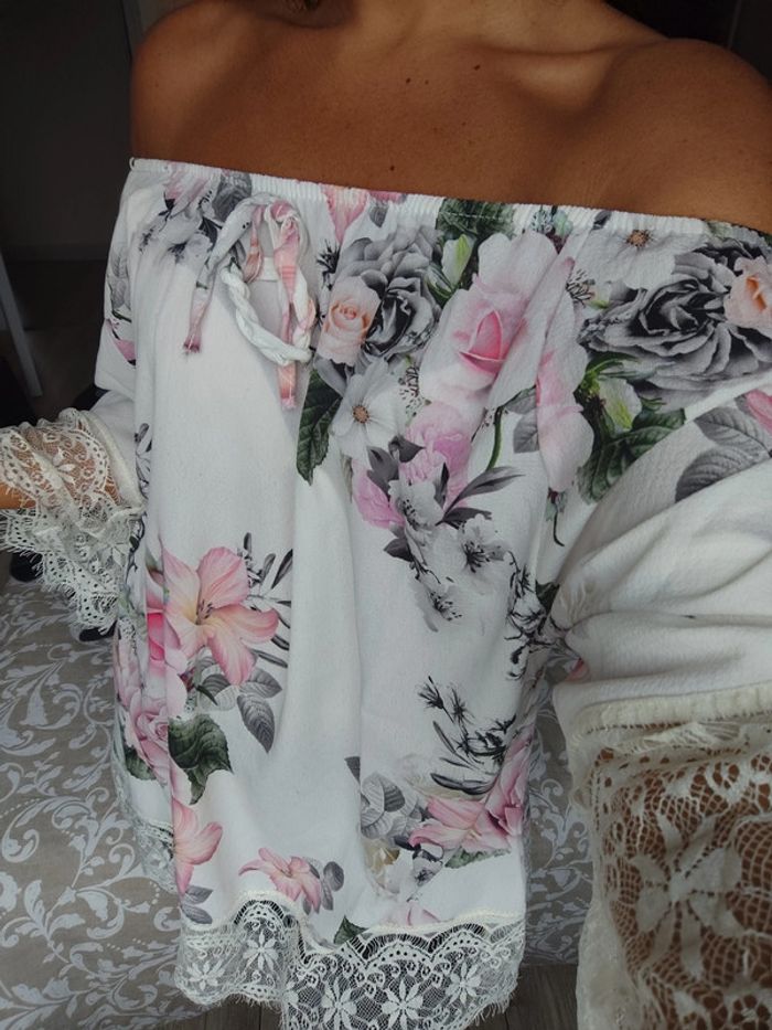 Blouse fleurie - photo numéro 5