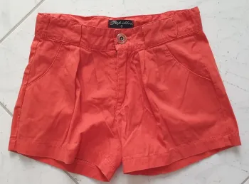 Short orange 6 ans