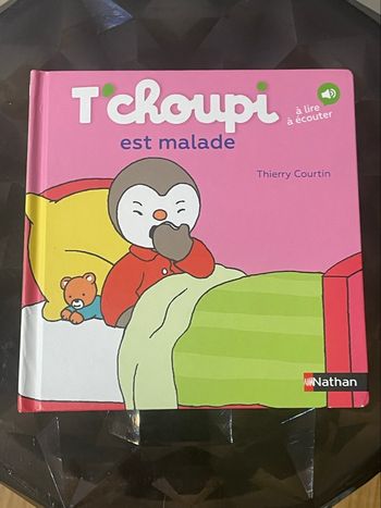 Livre  tchoupi est malade