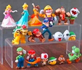 Lot de 18 Figurines Mario. Neuf