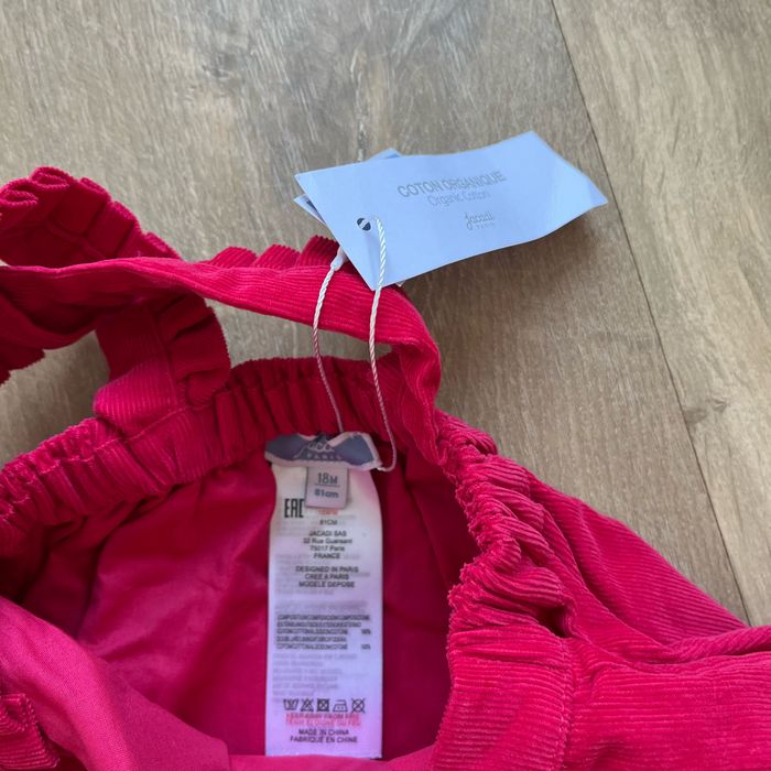 Robe jacadi taille 18 mois, neuve avec étiquette - photo numéro 3