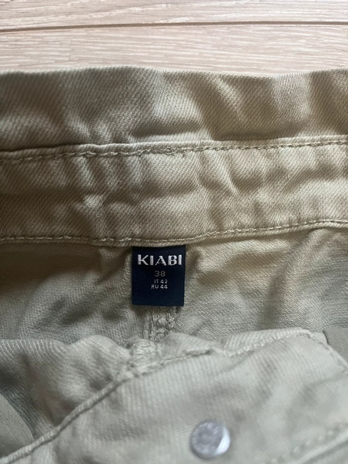 Short en jean kaki - photo numéro 3