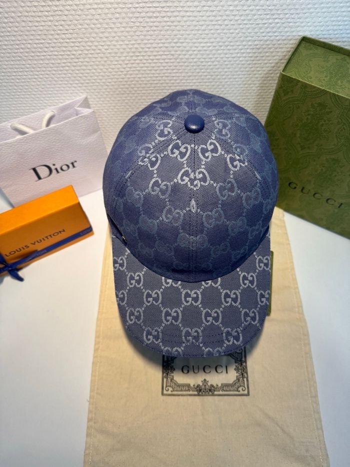 Casquette Gucci Dubai bleu - photo numéro 5