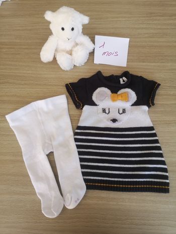 Robe souris avec collant