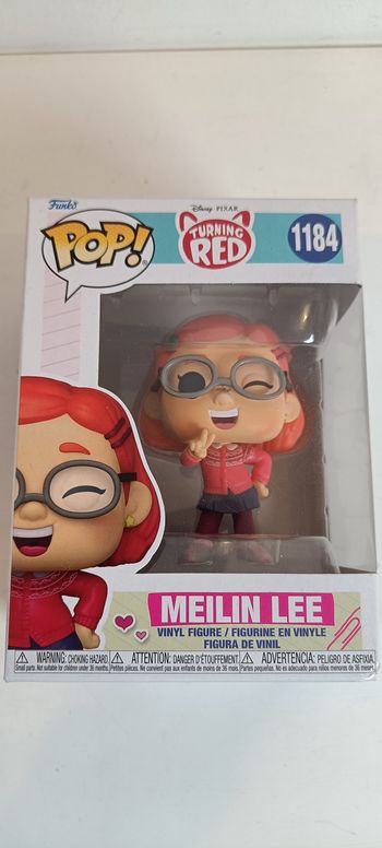 Figurine  1184 Disney Pixar Turning Red Meilin Lee  boite un peu abimé voir photo