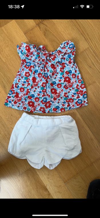 Ensemble jacadi 6 mois