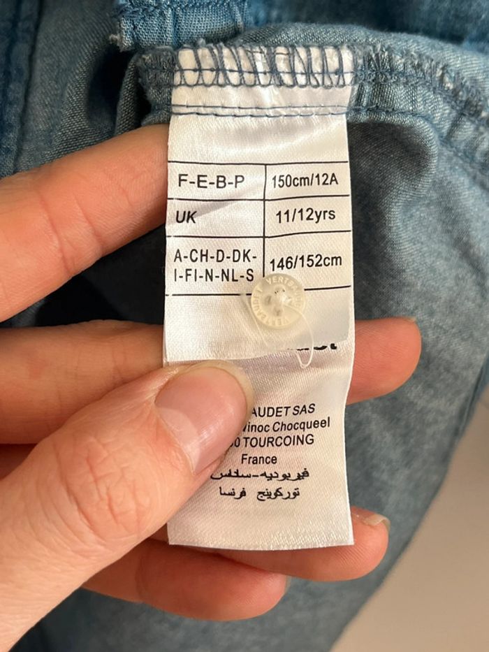 Chemise en jean Vertbaudet - photo numéro 4
