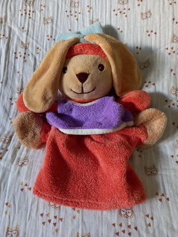 Doudou lapin nounours