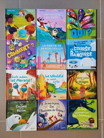 Livres Mcdo -Colombe et la fourmi, Cache-cache dans les vosges Ect..  En lot ou à l'unité au choix