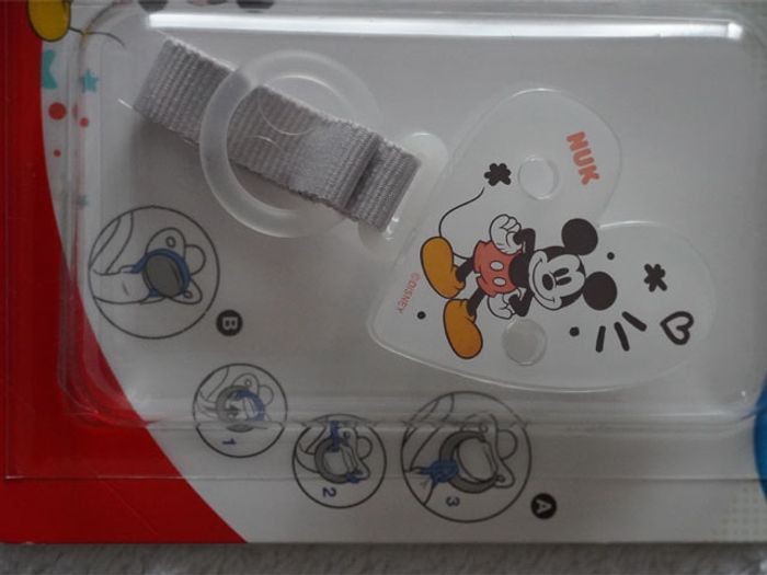 Attache Tétine Disney Baby Mickey neuve sous blister - photo numéro 2