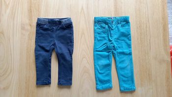 Lot de deux pantalons 18 mois