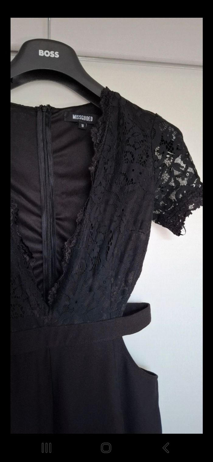 Combinaison bi matière noire Missguided - photo numéro 6