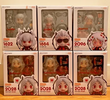 Helltaker - Lucifer (+ Bonus), Modeus, Justice and 3 Cerberus - Nendoroid