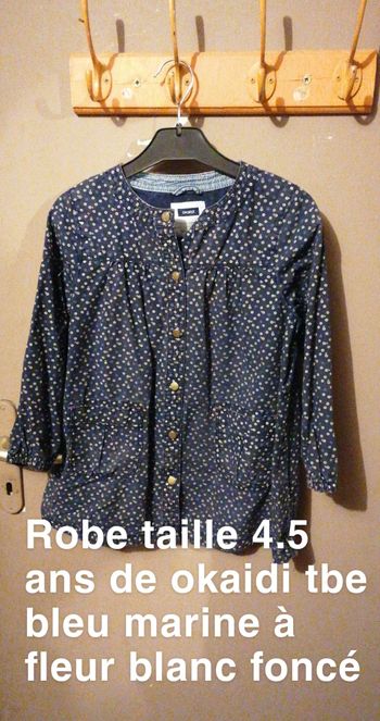 Chemise fille taille 4.5 ans