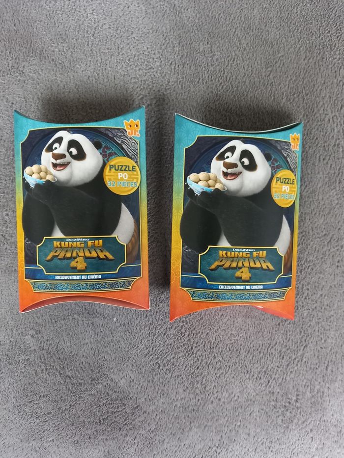 Lot de 2 puzzles kung Fu Pan