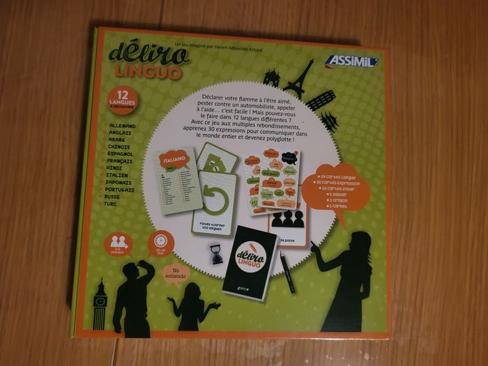 Jeux d'ambiance Déliro Linguo - photo numéro 2