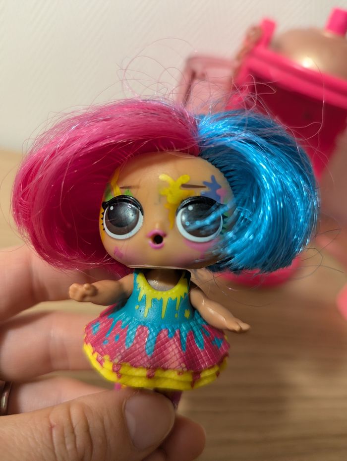 Poupée lol surprise hair goals paint - photo numéro 2