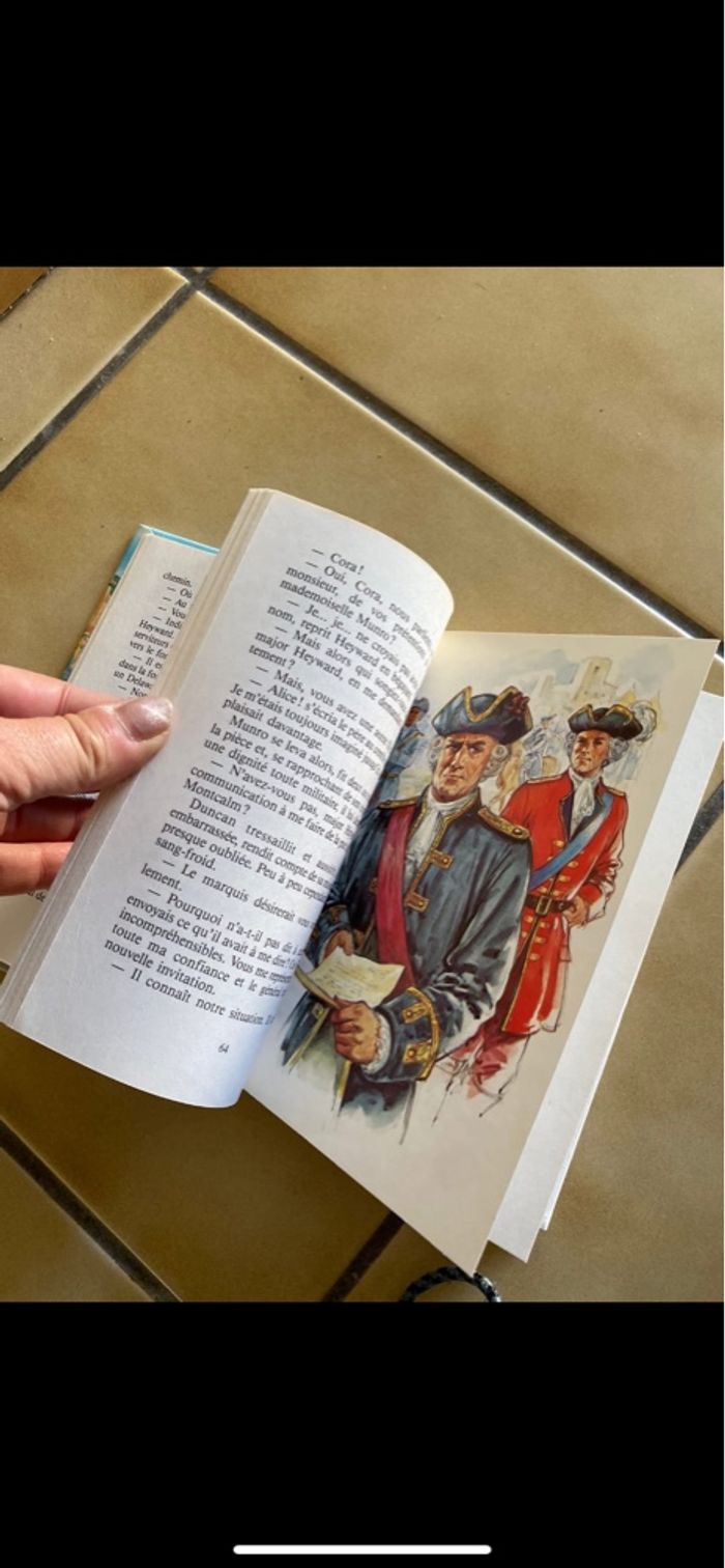 Livre club jeunesse  Le dernier des mohicans - photo numéro 3