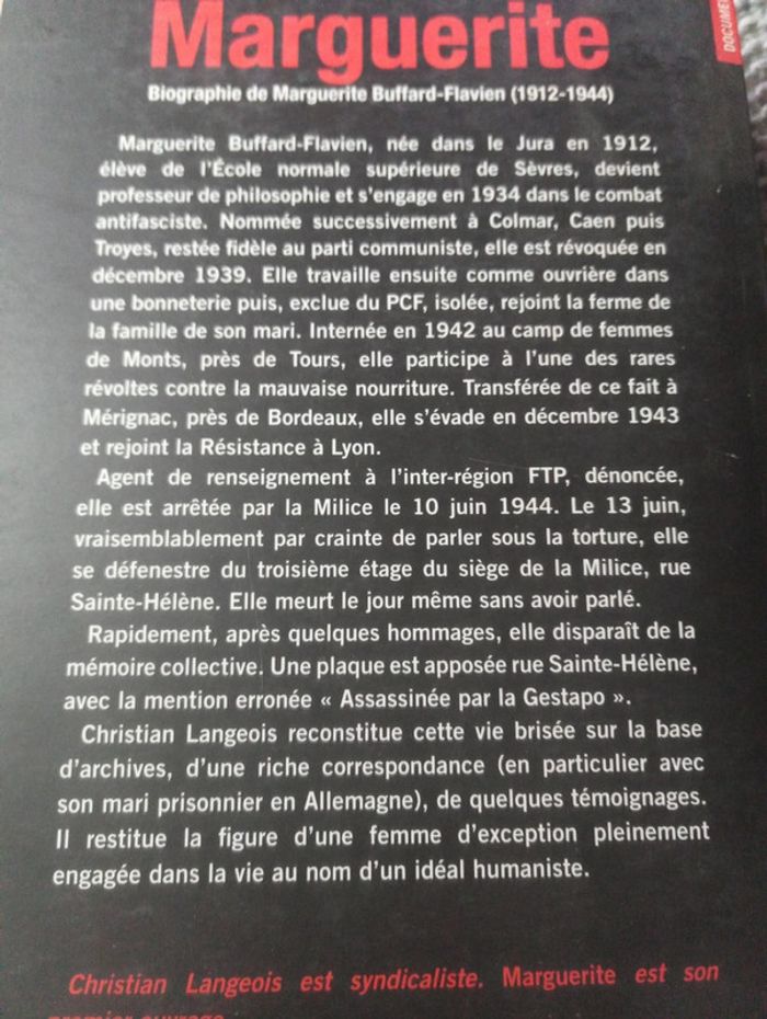 Christian Langeois - Marguerite Buffart-Flavien - photo numéro 3