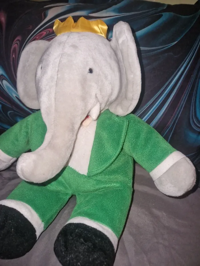 Peluche babar - photo numéro 3