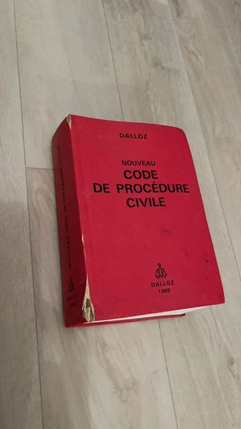 Code de procédure civile dalloz 1989