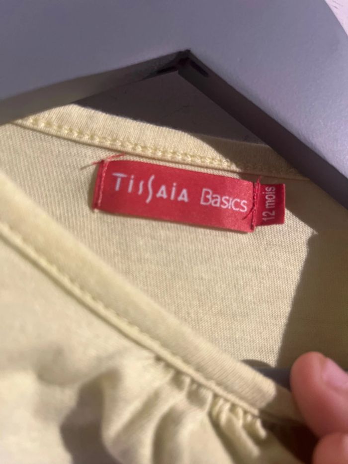 Haut jaune pale 12 mois - photo numéro 3