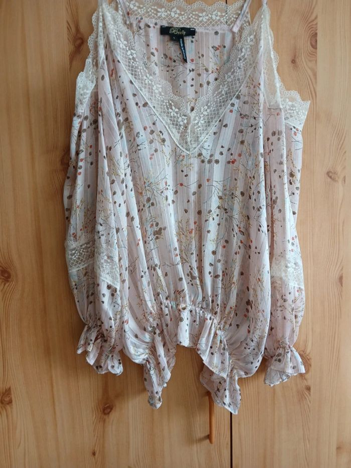 Chemise légère rose marque francaise Briefly taille 1