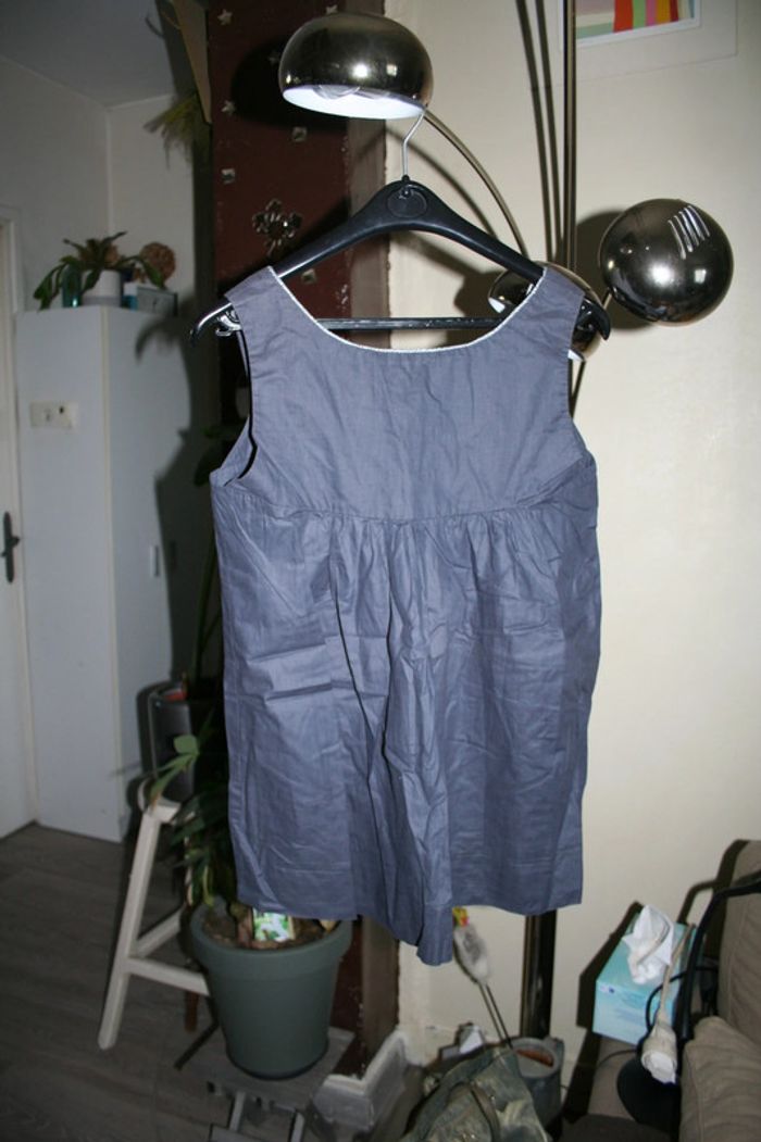 🌸Blouse sans manches liserél argenté Taille 36 "Kadra armor Pier" 🌸 - photo numéro 3