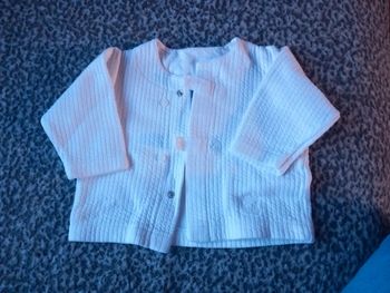 Gilet veste petit bateau taille 6mois 67cm