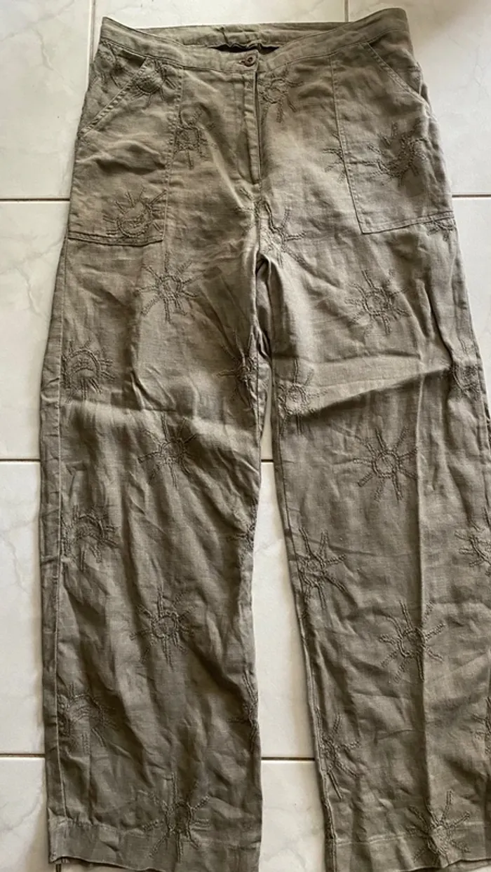 Pantalon en lin