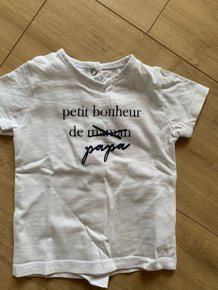 Tee-shirt manches courtes 9 mois