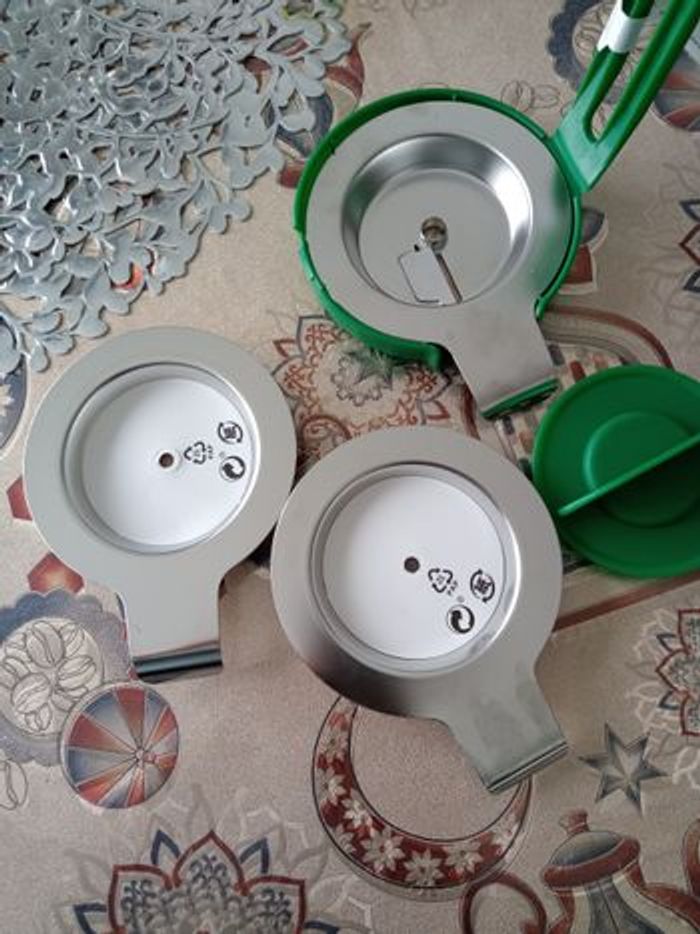 Lot de 4 trancheuses à légumes IKEA TABBERAS, acier inoxydable/vert, NEUVES - photo numéro 3