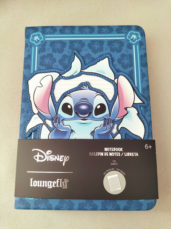 💙 Carnet Stitch - Loungefly - Disney - Neuf 💙