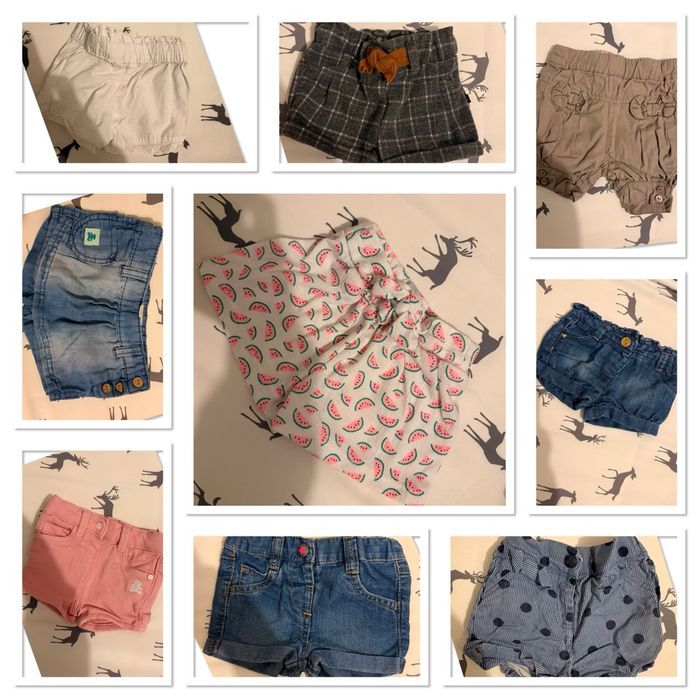 Lot short bébé