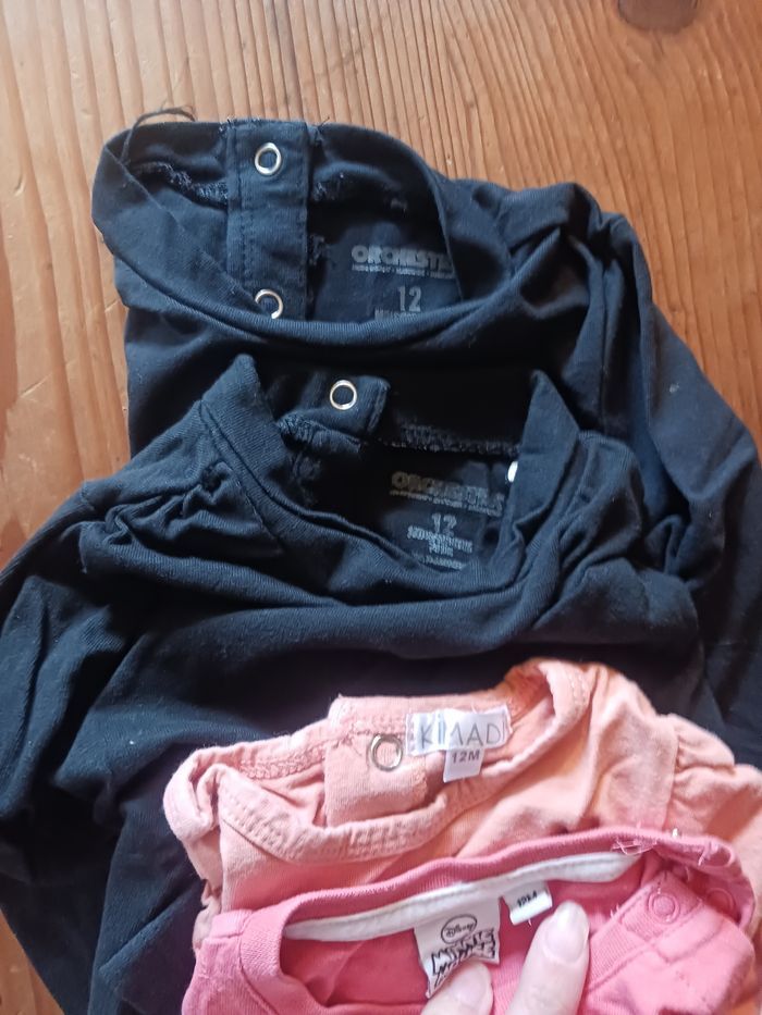 T.shirts fille - 12 mois - disney - photo numéro 2