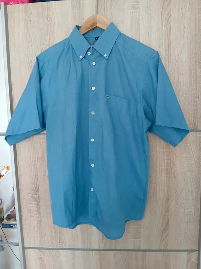 Chemise lacoste bleu M