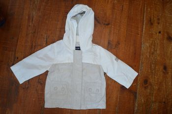 Imperméable à capuche Kiabi 9 mois