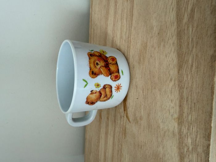 tasse enfant ourson - photo numéro 1
